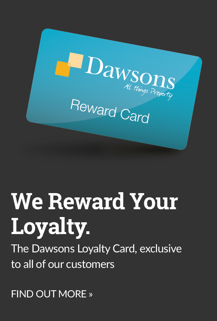 Dawsons reward card ad